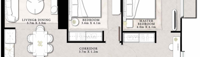 Emaar-St-Regis-Residences-Downtown-Dubai-Floor-Plans-2BR